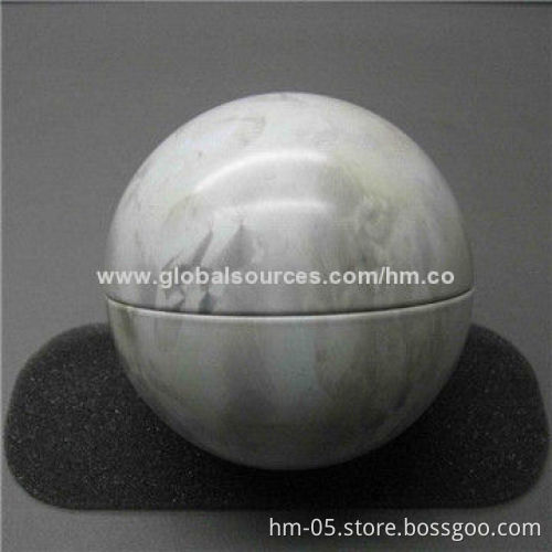 Ball-shaped Tin Packaging, Sized 150*150mm